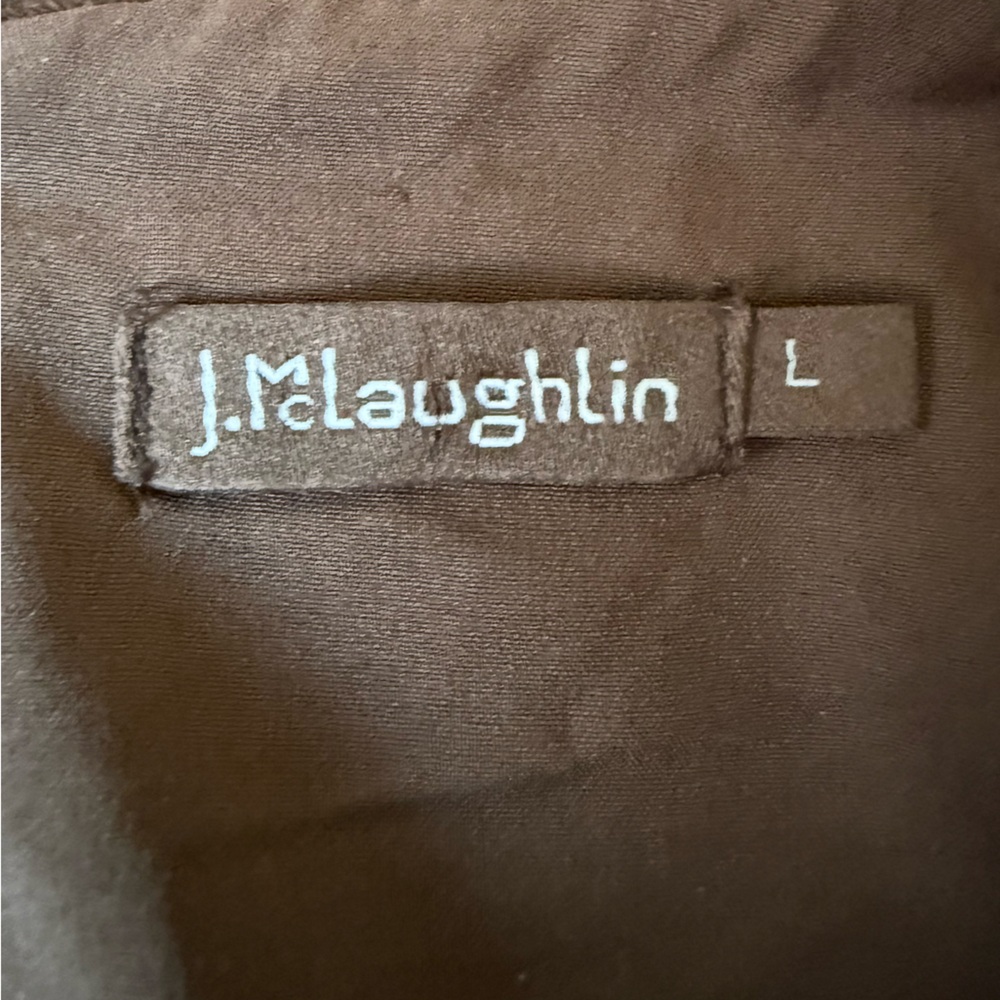 J. McLaughlin Brown Midi Sheath Dress - Picture 5 of 7